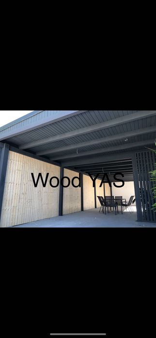 Vând terasă din lemn masiv