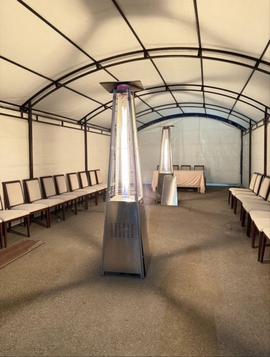 Аренда уличные обогреватель Прокат навес, ширма самовар.