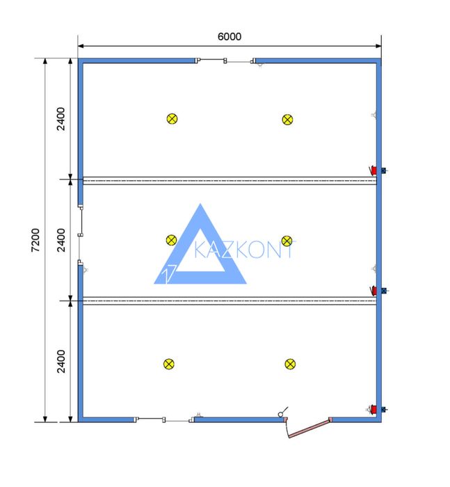Модульное здание, блочно-модульное