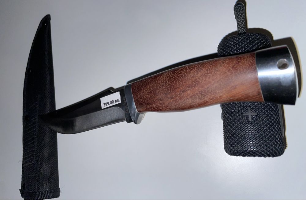 2 ножа – Петко Денев Габрово + Explorer с кания| нови | дървени дръжки