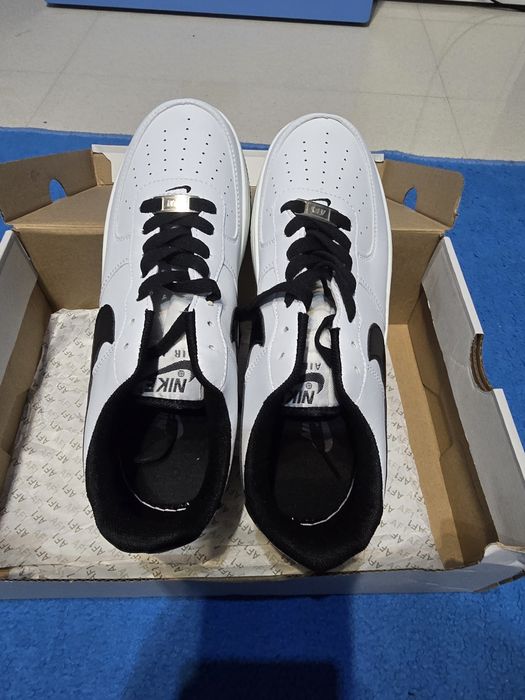 Nike air force 1 черно бели