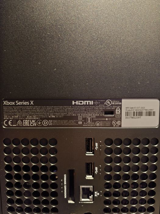 Xbox Series X 1TB черный