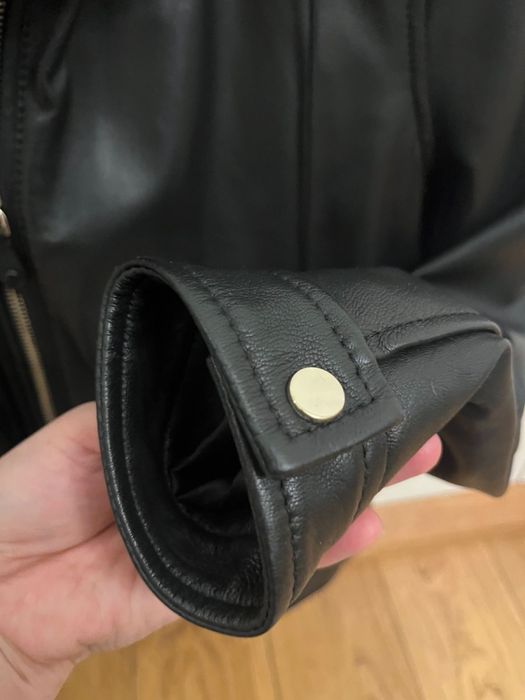 Кожанная куртка Massimo Dutti