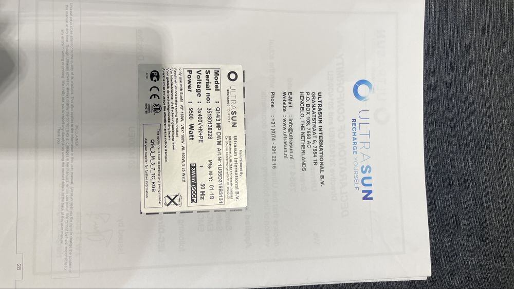 Vand solar de bronzat