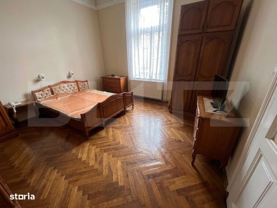 Apartament ultracentral cu 2 camere, cu parcare – birou sau locuinta