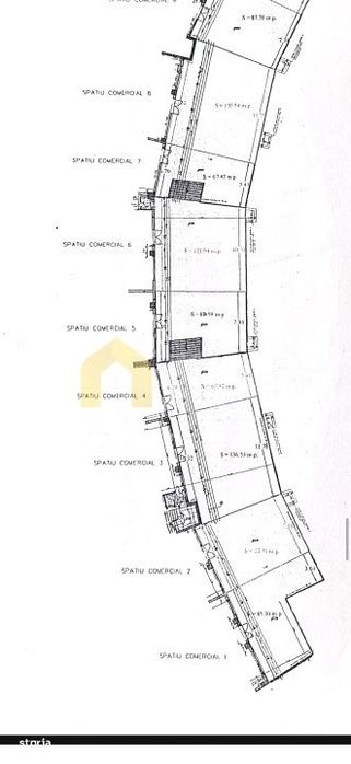 Spatiu comercial de inchiriat | Multifunctional, SU 70 mp, Parcare | B