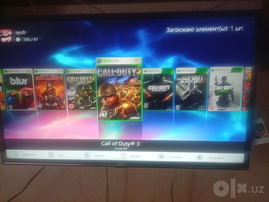 Xbox 360 прошитый с игрыми