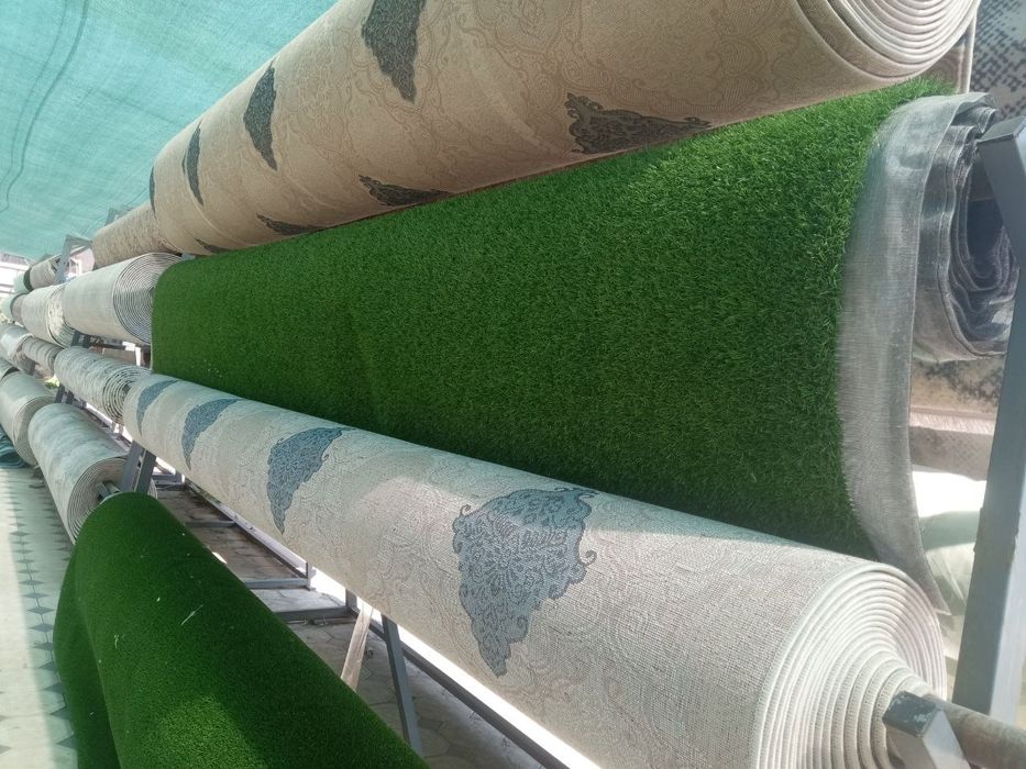 Suniy gazonlar bizda hammadan arzonroq