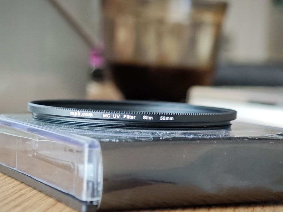 Vând filtru MBP UV 55mm NOU