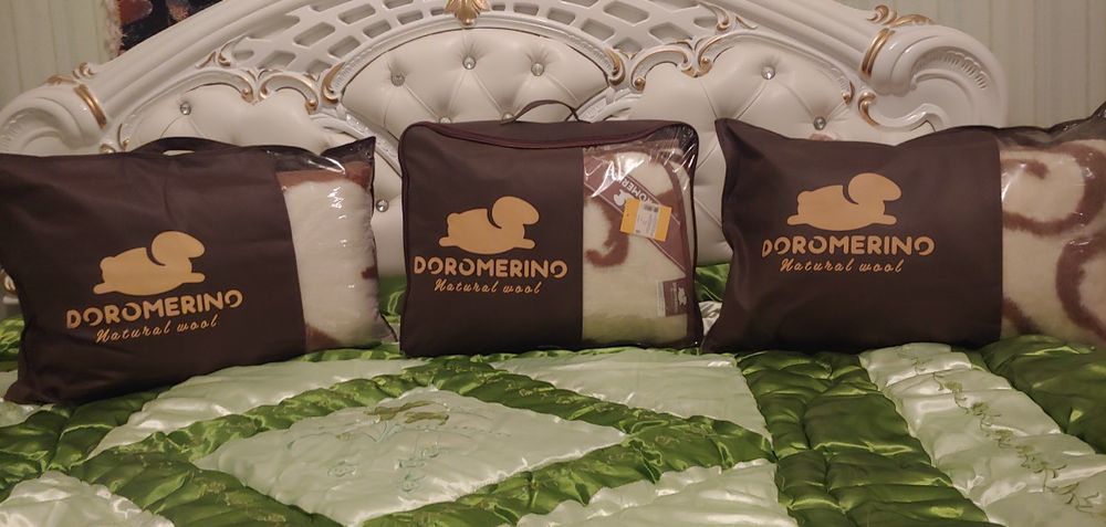 Продам комлект одеяло и две подушки