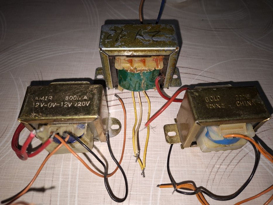 Transformatoare 2x24/2x20, 12v 2x12v,  2x13v