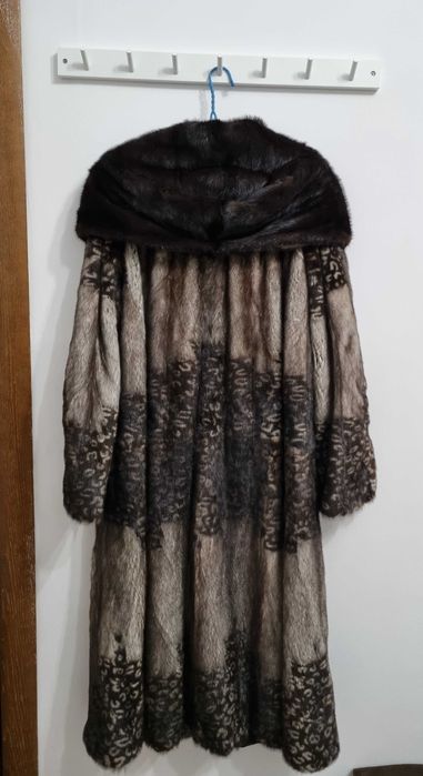 Норковая шуба трапеция