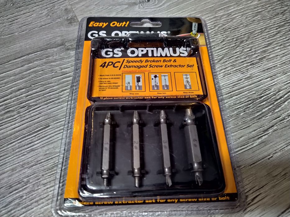 Set 4 capete extractoare pentru suruburi Speed Out