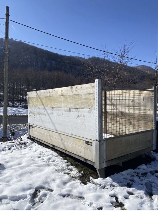 Vând benă aluminiu cu obloane înălțătoare iveco daily