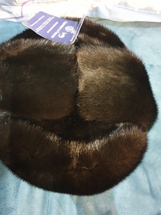 Продам мужскую натуральную норковую шапку