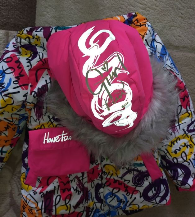 Зимний костюм для девочки