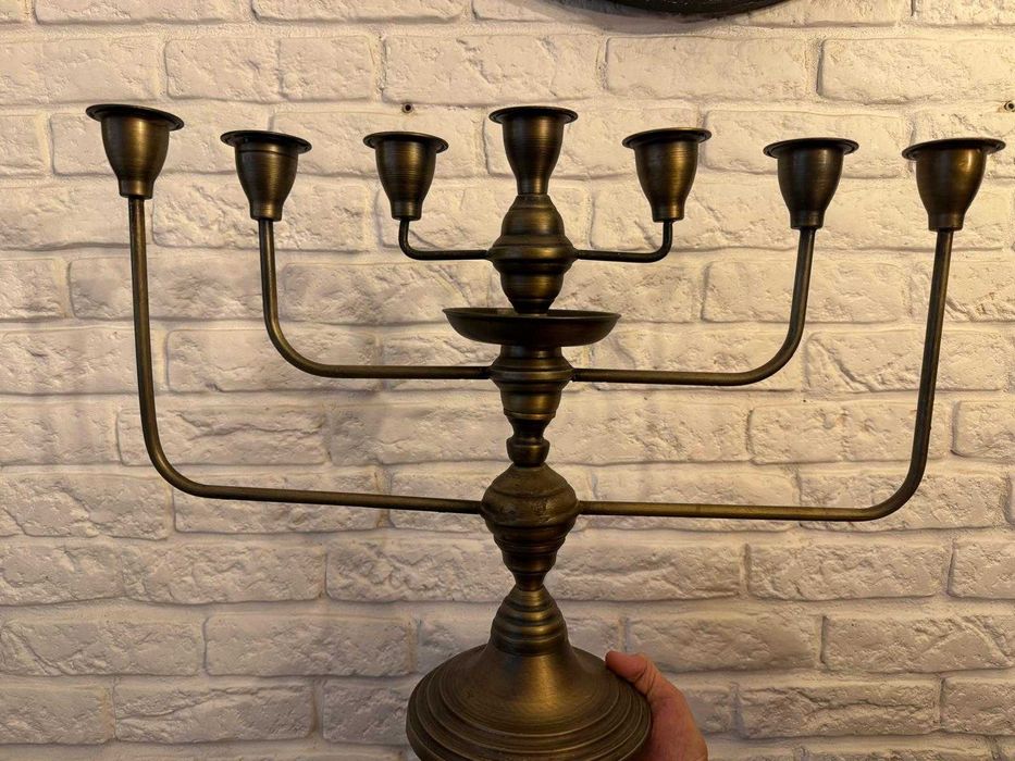 sfeșnic evreiesc bronz