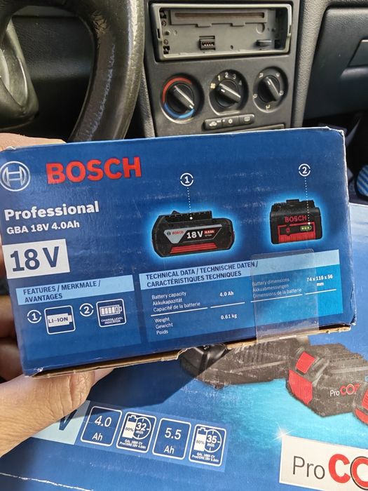 Батерия Bosch 18V 4ah