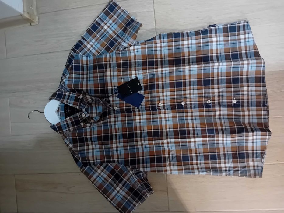 Camasa Bugatti cu maneca scurta marimea M