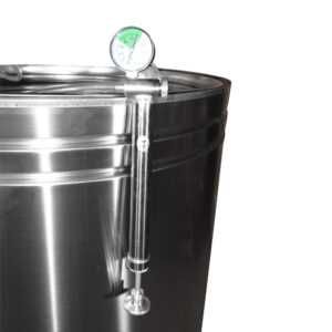 Butoi (cisterna) INOX cu capac flotant 540 L si camera din silicon, cadou robinet din INOX Garantie 24 luni Livrare rapida