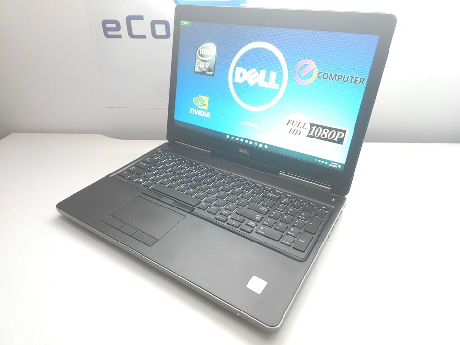 Laptop DELL Precision 15,6 inch FullHD i7 Quadro iluminare . Garantie