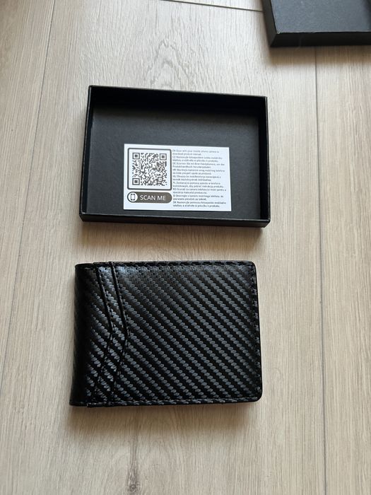 Portofel barbati cu protectie RFID anti-furt