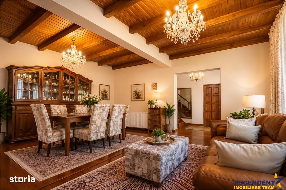 Casa solida,farmec autentic,echipata,garaj incalzit,pod,curte relaxant