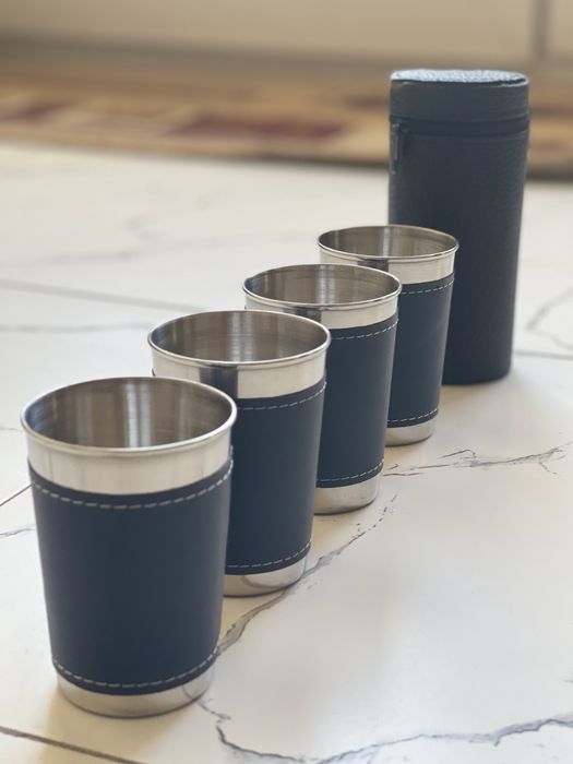 Тактические набор стаканов с чехлом большой и средний