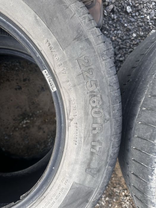 Летние шины продам 225/60/17