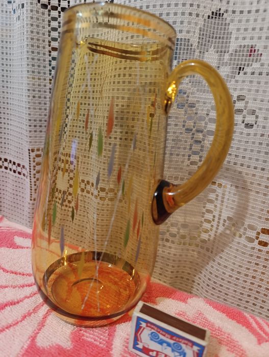 Графин , кувшин ( Богемия )