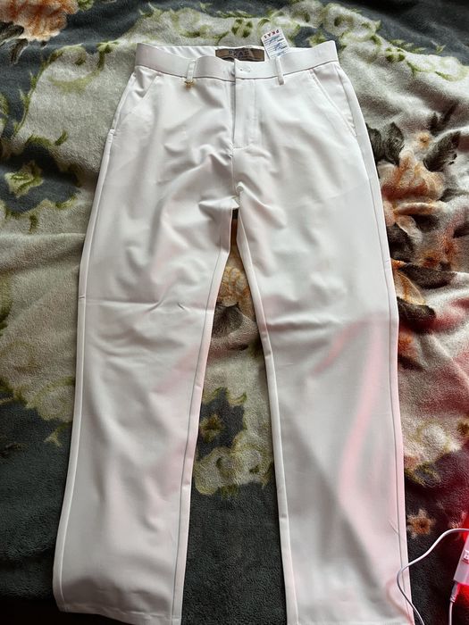 Продам белые слаксы новые