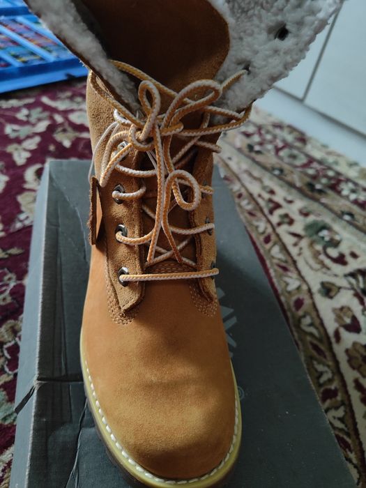 Очень теплый ботинка timberland 32p