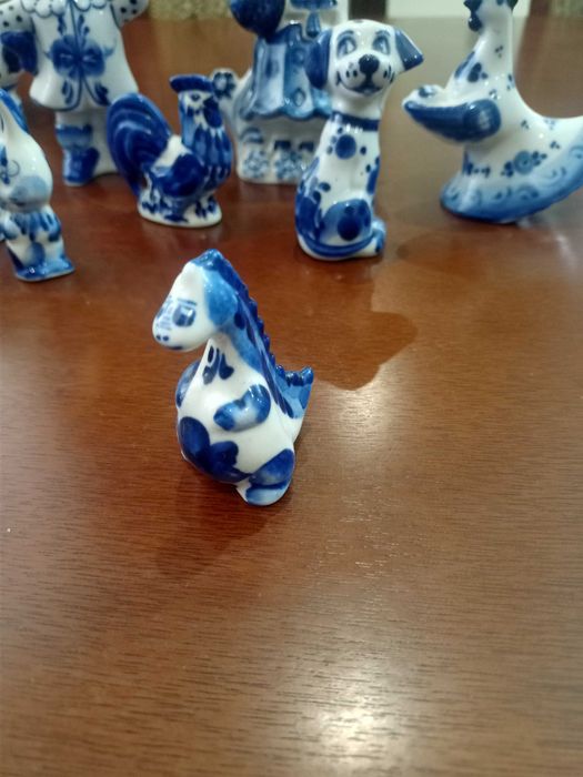 Фигурки разные Гжель