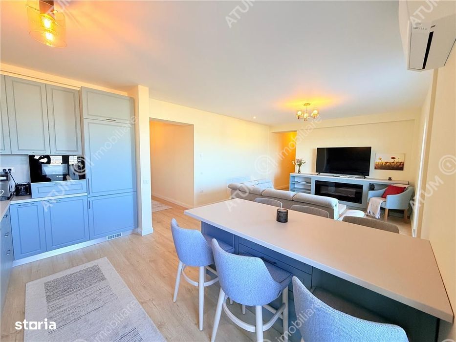 Penthouse 3 camere 85 mp utili parcare subterana boxa 110 mp teresa