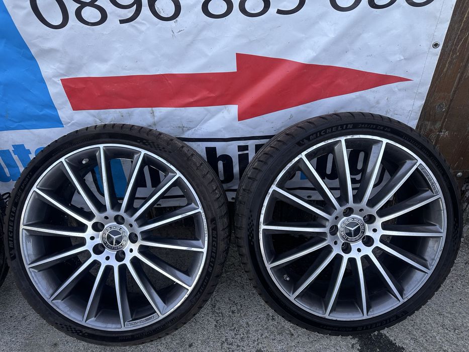 20 5х112 джанти с гуми спорт пакето амг мерцедес