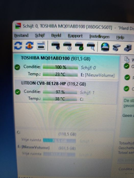 2 HDD uri de Laptop 1 Tb
