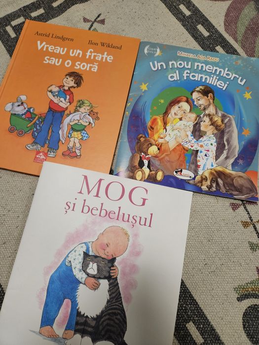 Carti pentru venirea unui nou frate/sora