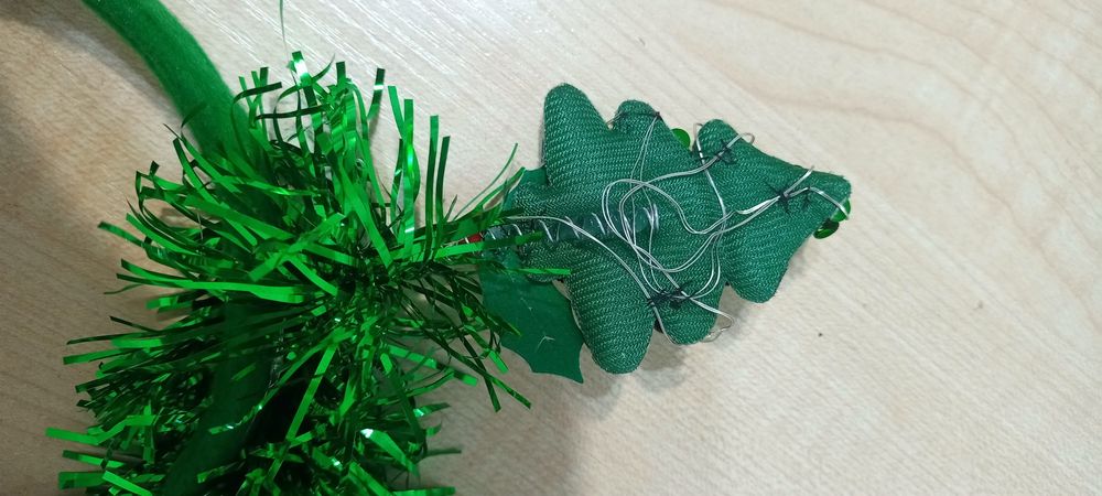 Ободок Ёлочки светящиеся