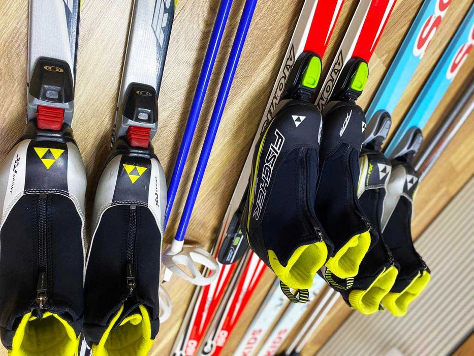 Беговые лыжи детские