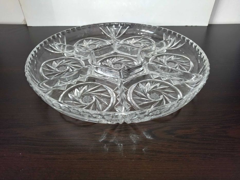 Кристална  чиния