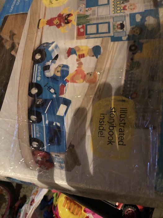 Детска играчка дървена писта