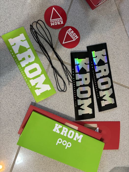 kendama krom rubber red