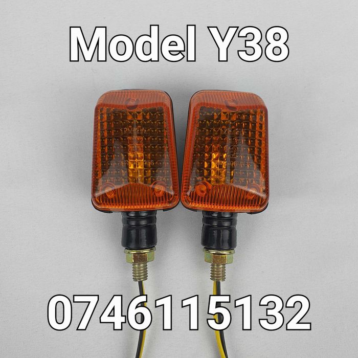 Moto Motocicleta Atv Scuter-Semnalizare-Semnalizari Cu Bec Normal- Y38