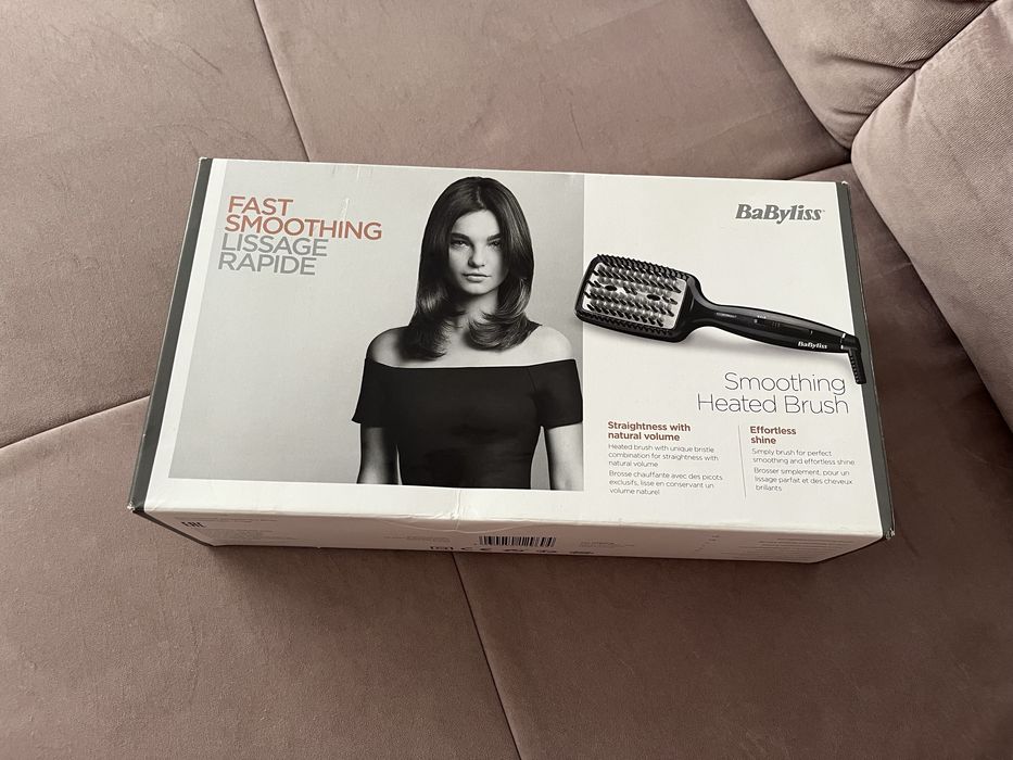 Perie electrica BaByliss Smoothing Heated Brush – Stare ca noua, foarte putin folosita