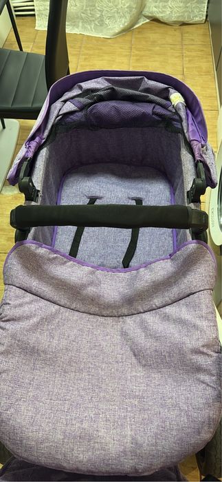 Carucior mov deschis 2 in 1