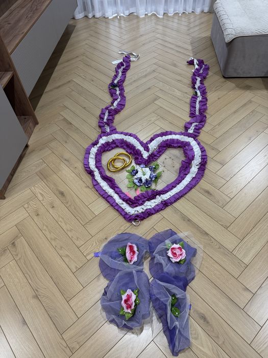 Свадебное украшение для автомобиля