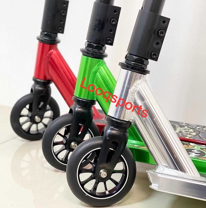 Трюковой самокат с титановыми дисками