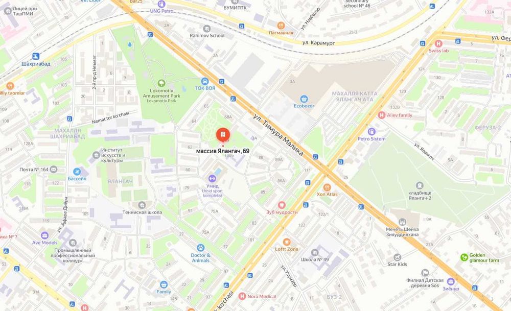 Сдается квартира 1/3/4 на Ялангач, спорт комплекс Умид