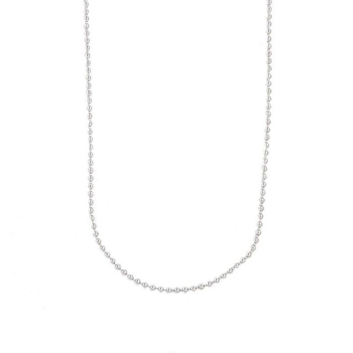 Lănțișor unisex argint 925 cu biluțe
