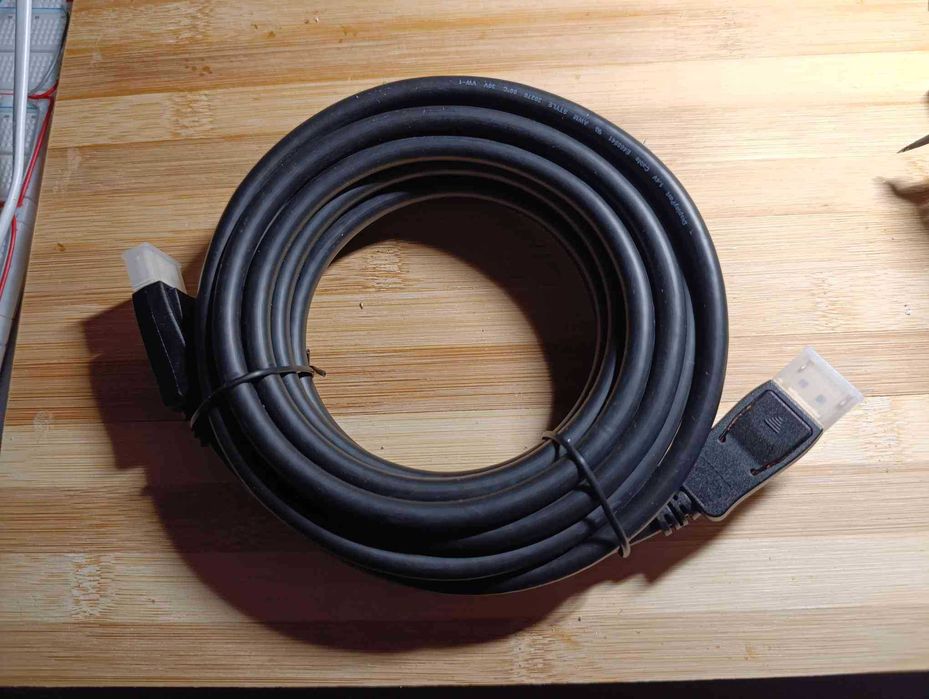 Cablu DisplayPort V1.4 5m (5 metri) nefolosit, ca nou